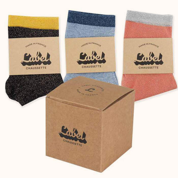 Coffret de socquettes à paillettes packshot