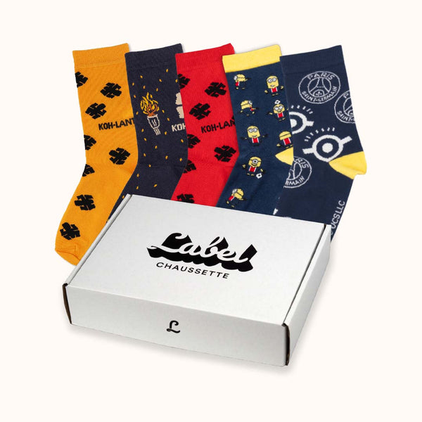 Semainier Fanatics - 5 paires