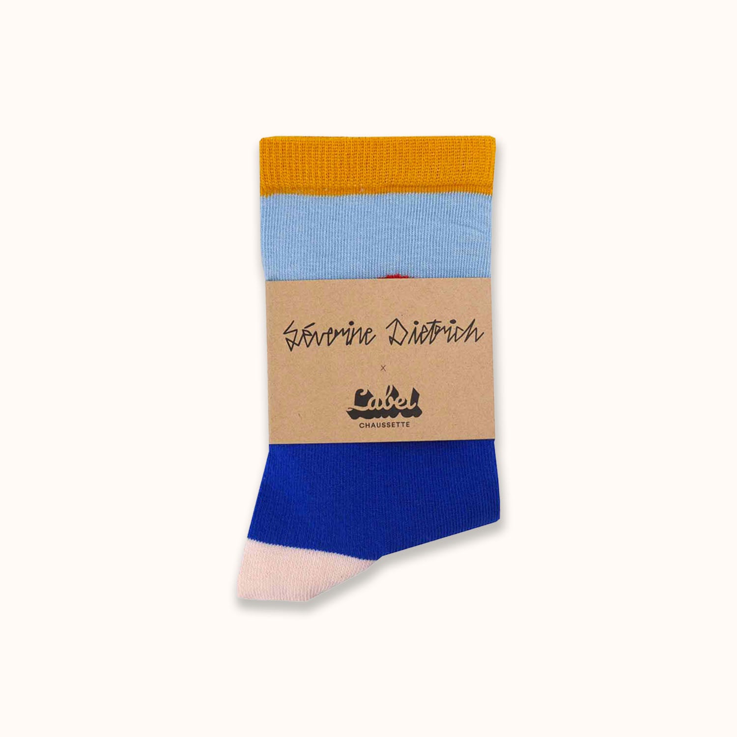 Chaussettes Séverine Sunset bandeau packshot